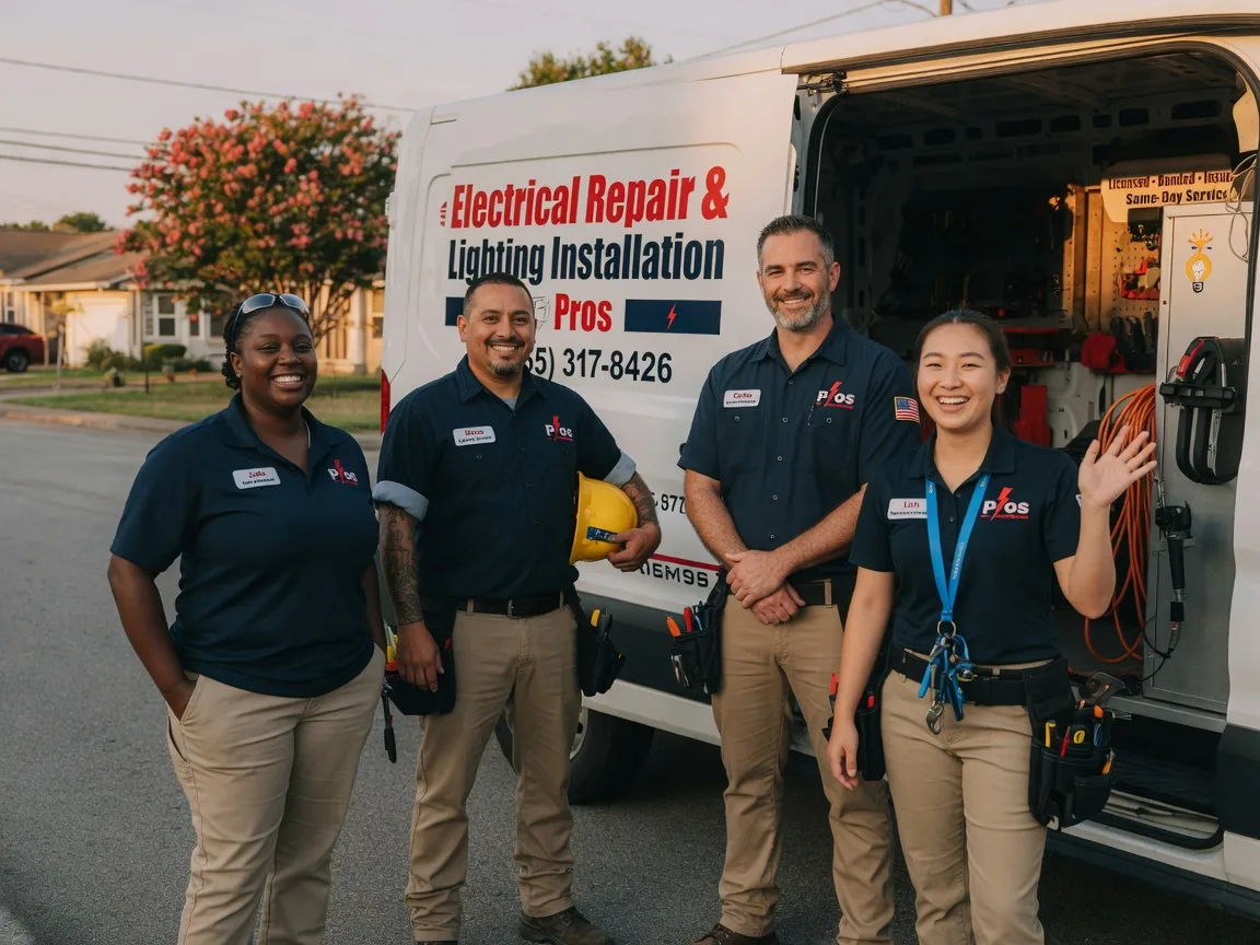 Licensed Electrician company in Lovelady, TX